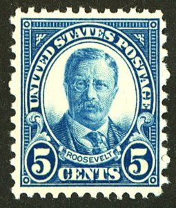 U.S. #637 MINT OG NH