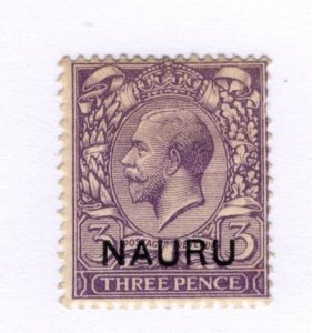 Nauru #7 - MH - CAT VALUE $2.50