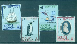 South Georgia - Sc# 52-5. 1979 Capt. Cook. MNH. $6.75.