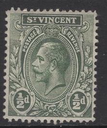 ST. VINCENT, 104  MINT HINGED