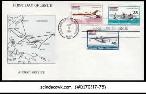 MICRONESIA - 1984 AIRMAIL SERVICE / AVIATION - 3V-  FDC