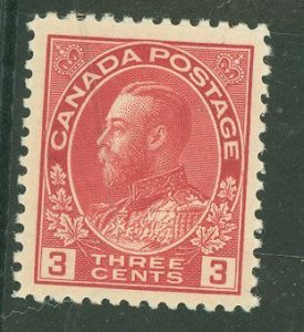 Canada #109 Mint (NH) Single