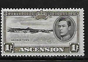 ASCENSION 46A  MINT HING 13 1/2 1938-1953 ISSUE