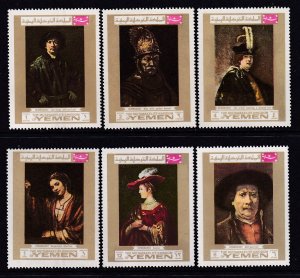 Yemen MI 710-715 Paintings MNH VF