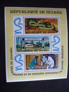 Stamps - Guinea - Scott#C88a - Mint Never Hinged Souvenir Sheet