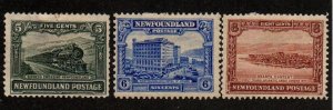 Newfoundland 149-151 Mint hinged