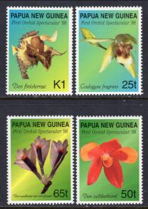 Papua New Guinea 944-947 Orchids MNH VF