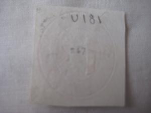 U.S. Cut Square,U 181