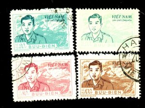 Vietnam Dem Rep #O10-12 Used VF Cat$90