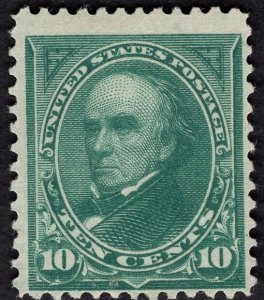 US #258 Fine, w/Original Gum. Lightly hinged.