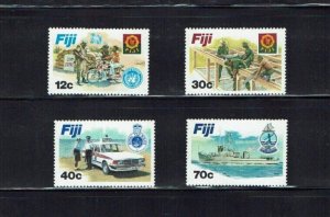 Fiji: 1982, Disciplined Forces, MNH set.