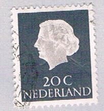 Netherlands 347 Used Queen Juliana 1953 (BP32720)