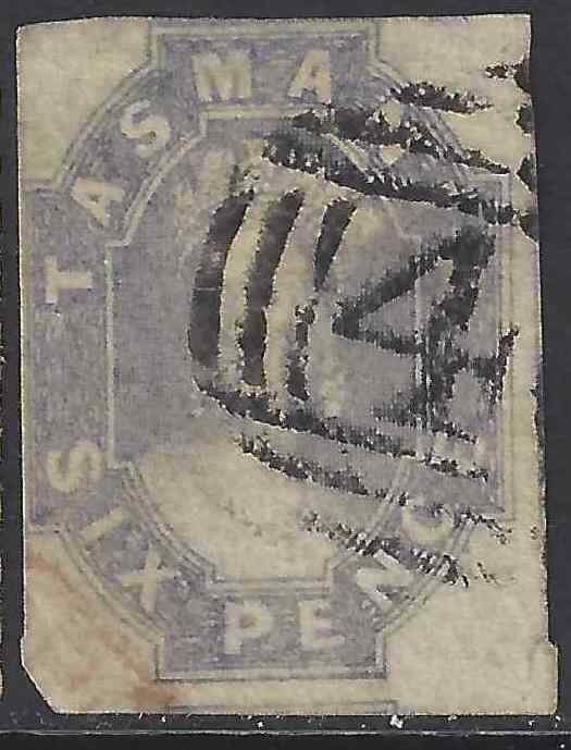 Tasmania 1863 SC 14 Used SCV$ 95.00