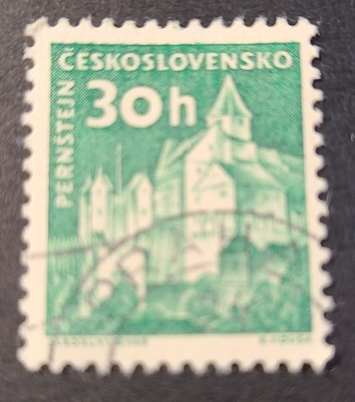 CS - S#973 - U-VF - 30h - 1960 - Pernstein Castle