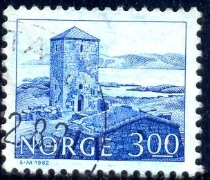 Selie Monastery, 11th Centenary, Norway stamp SC#723 used