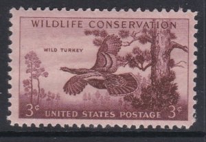 1077 Wild Turkey MNH