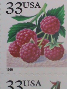 ​UNITED STATES-2000-SC# 3404-7 THE AMERICAN BERRIES-MNH BOOKLET VERY FINE