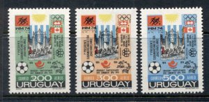 Uruguay 1974 Soccer Olympics & UPU MUH