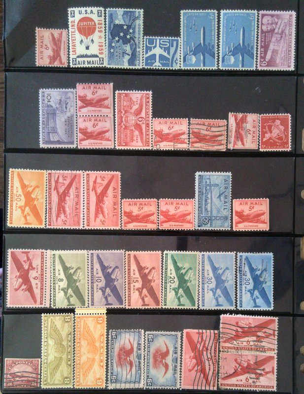 Small Collection - Mixed Condition - Airmails