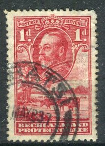 BECHUANALAND; 1930s early GV issue fine used 1d. value fair Postmark