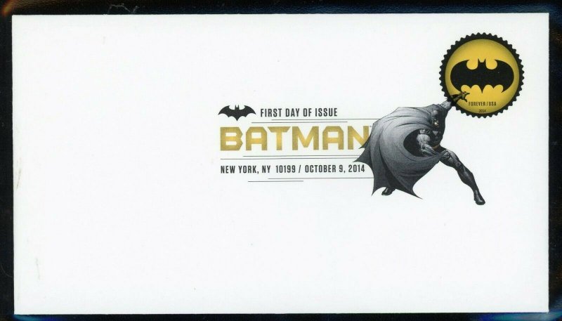 U.S.  Batman  Scott 4928 - 4935 Set of 8 DCP Cancel First Day Covers