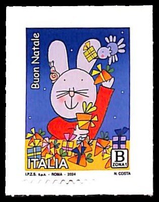 Italy 2024, Christmas 1v s-a, MNH