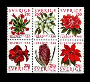 Sweden # 1855-1860 Mint Christmas!