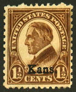 U.S. #659 MINT OG LH