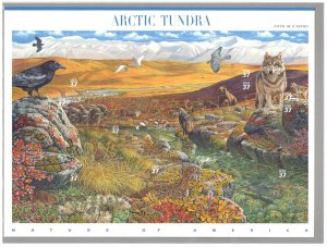 2003 United States, USA, Nature Arctic Tundra - Artic Tundra Minisheet 10 values