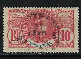 Senegal 61 Used 1906 issue