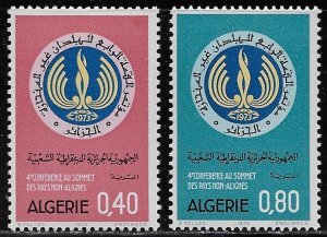 Algeria Scott #'s 504 - 505 MH