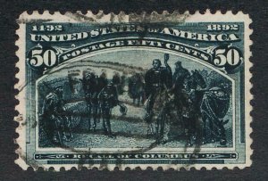 UNITED STATES (US) 240 USED VF 50c COLUMBIAN