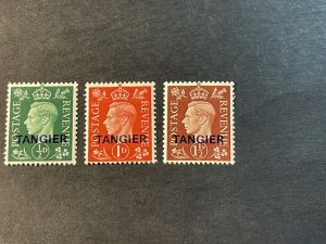 GREAT BRITAIN/BOA/TANGIER # 515-517-MINT/NH & MINT/HINGED--COMPLETE SET----1937