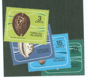 Tokelau  #41-44 Mint (NH) Single (Complete Set)