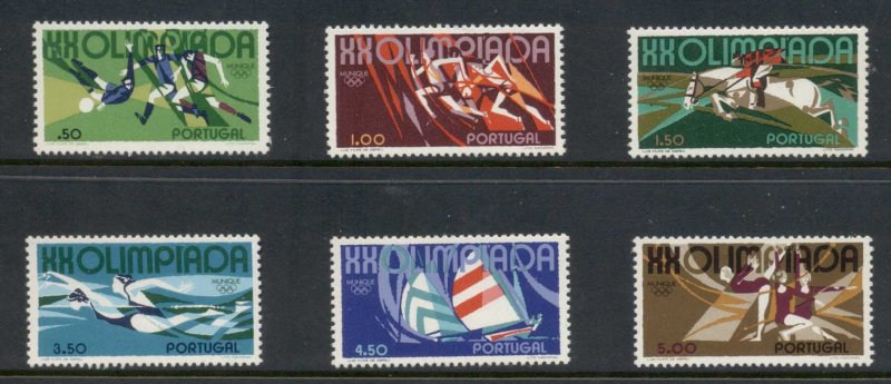 Portugal 1972 Summer Olympics Munich MUH