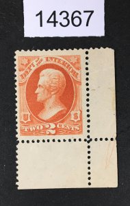 MOMEN: US STAMPS # O97 MINT OG LH VF/XF JUMBO LOT #14367