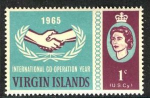 British Virgin Islands; 1964: Sc. # 161: **/MNH Single Stamp