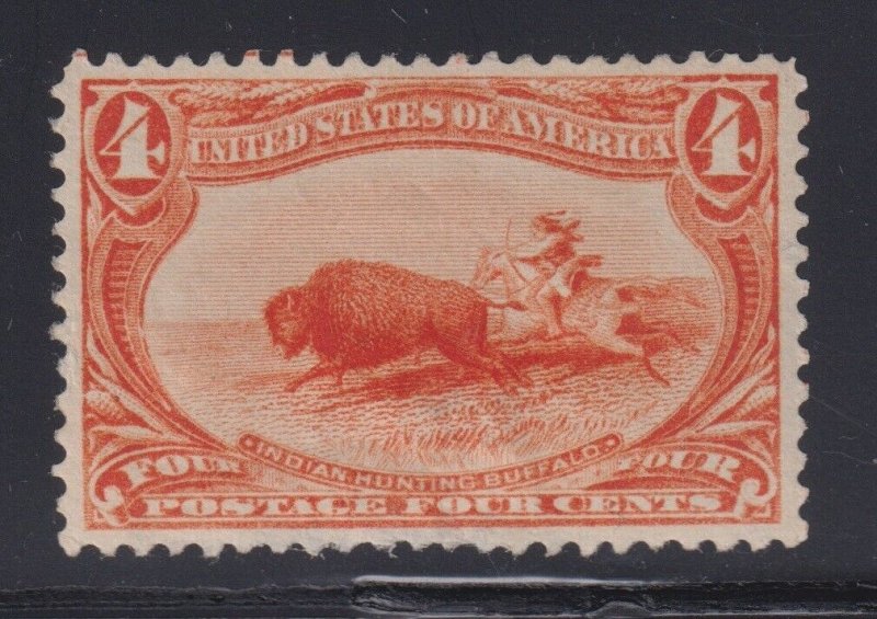 287 VF-XF OG mint previously hinged with nice color cv $ 110 ! see pic ! 