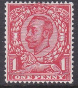 spec N12(1) 1d Scarlet Downey Head UMOUNTED MINT/MNH