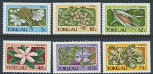 Tokelau Islands  SC# 138-143  MNH Flowers see details & scans    