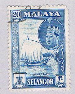 Malaya Selangor 120 Used Sultan Salahuddin Shah (BP2283)