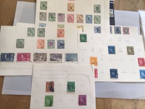 Finland vintage mounted mint or used stamps Ref 66441