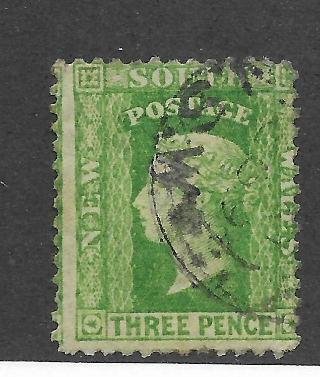 New South Wales #37a Used - Stamp - CAT VALUE $25.00