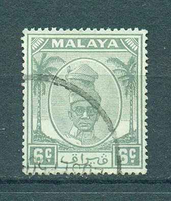 Malaya - Perak sc# 109 used cat value $.50