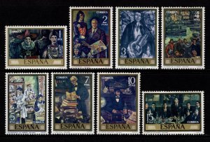 Spain 1972 Stamp Day & Solana Commem., Set [Mint]