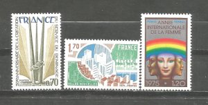 France 1454 , 1455 , 1456 MNH