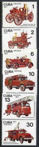 Cuba 2144-49 MNH FIREFIGHTERS Z2098-3