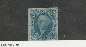 United States, Postage Stamp, #R7a Used, 1862 Revenue