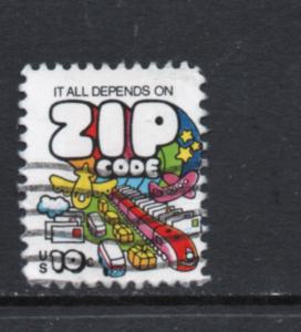 Scott #  1511  Zip  Code used  Sheet  single