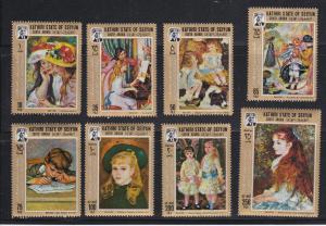 Aden - State of Seiyun, M # 126A-33a, Renoir Paintings NH